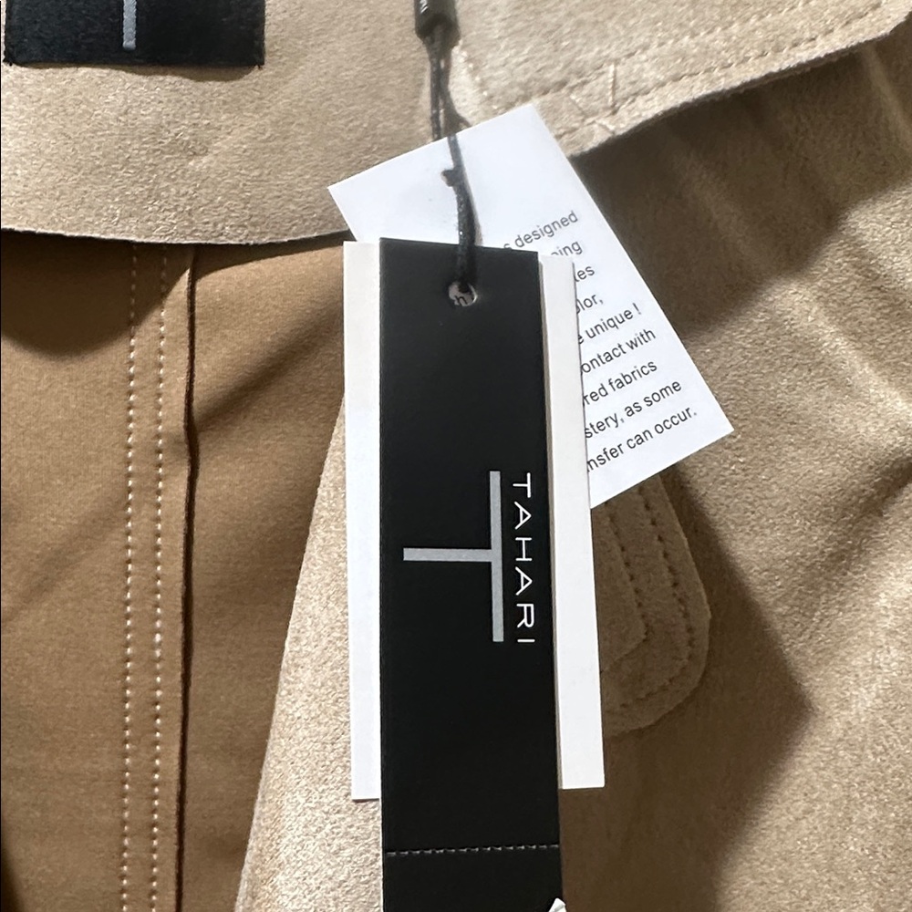 Women's Soft Fawn Trench Coat - Picture 6 of 8